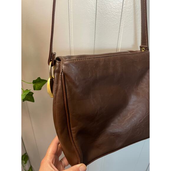 Vintage Capezio Genuine Leather Brown purse/crossbody bag - Picture 5 of 7